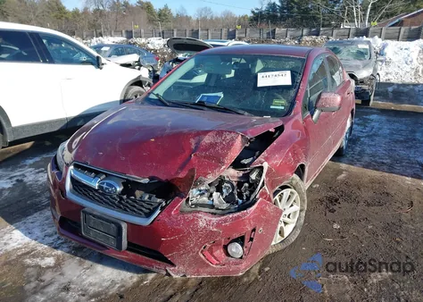 2013 Subaru Impreza 2.0I Premium из США, поврежденный, VIN JF1GJAC61DH018229